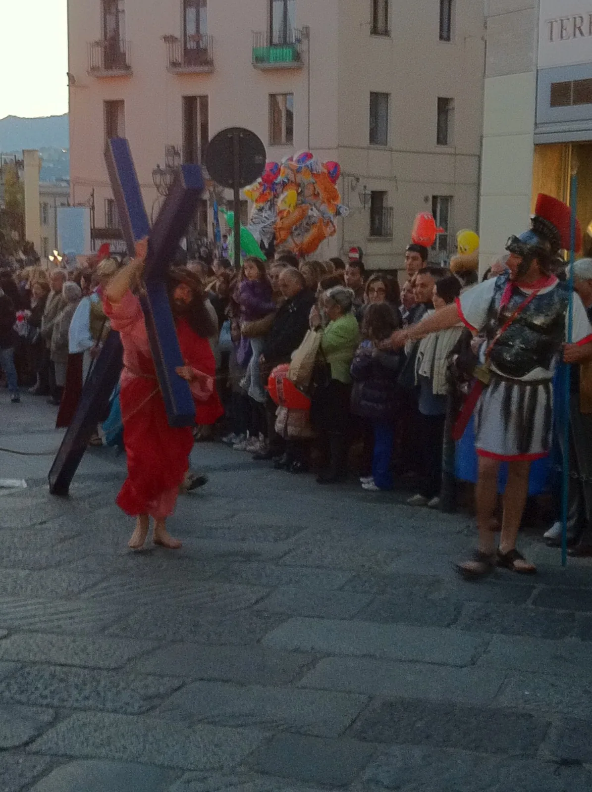 La processione della Naca per le strade di Catanzaro